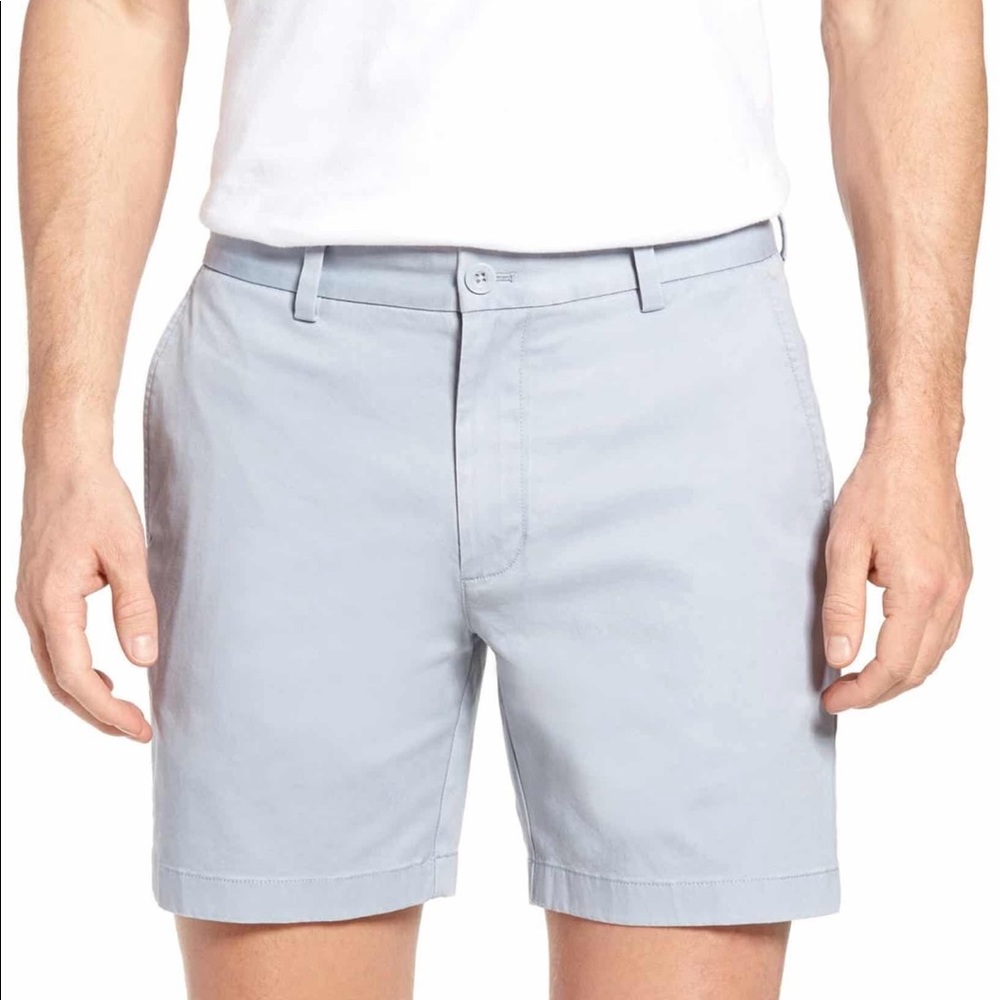 Vineyard Vines 7” Stretch Breaker Shorts Grey NEW - Picture 2 of 7